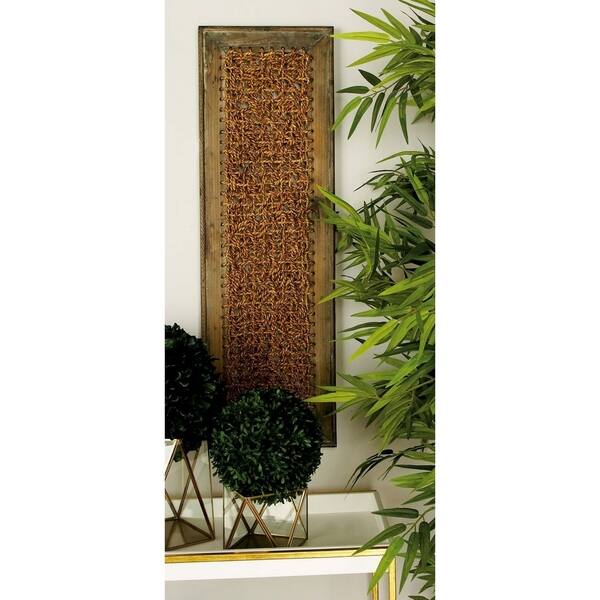 Shop Studio 350 Wood Wall Decor Set Of 2 38 Inches High 12
