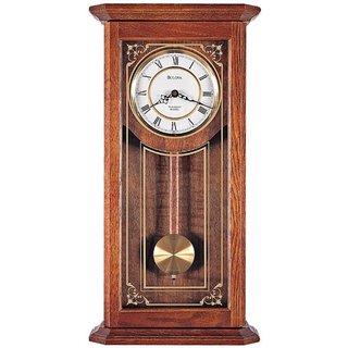 Bulova Cirrus Harmonic Metal Dial Wall Clock