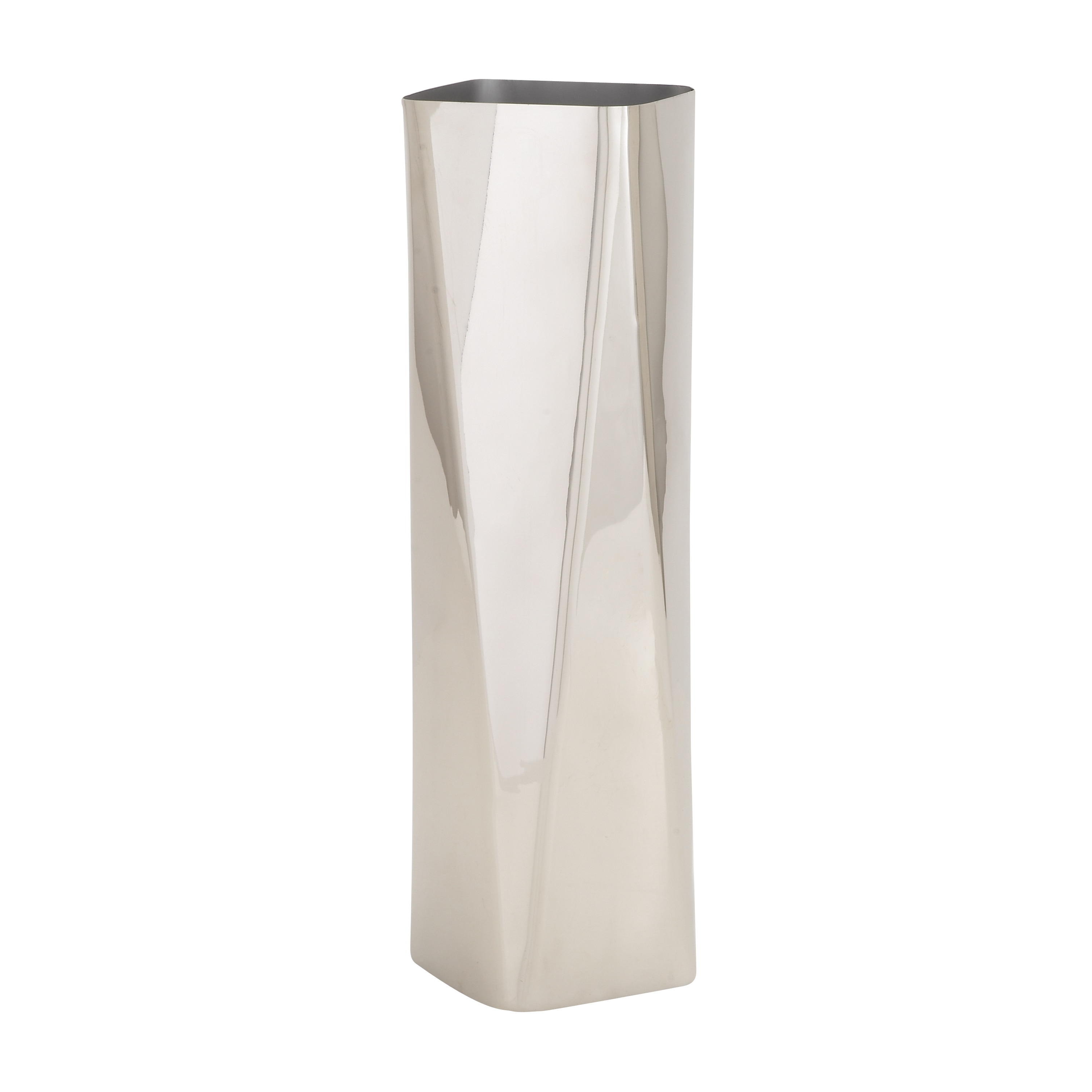 Shop Stainless Steel Tall Vase Free Shipping Today Overstock