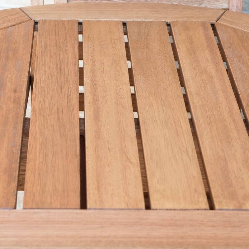 Amazonia Miller 7 piece FSC Certified Wood Outdoor Patio Dinig Set - 7 Piece