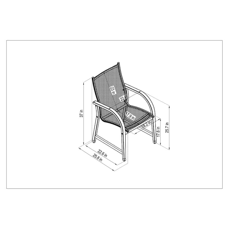 Amazonia Miller 7 piece FSC Certified Wood Outdoor Patio Dinig Set - 7 Piece