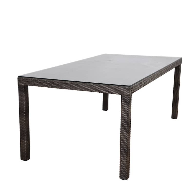 Amazonia Teak Bordeaux 9-piece Rectangular Patio Dining Set - 9 Piece