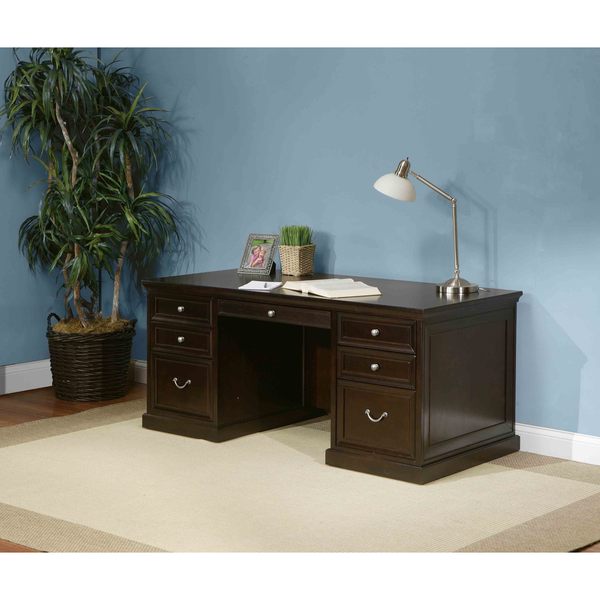 Shop Forestville 72-inch Double-pedestal Executive Desk ...