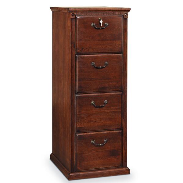 Shop Havington Overbrook Hardwood 4 Drawer File Cabinet Free