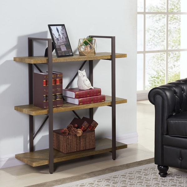 Danya B Three Level Rustic Shelving Unit   18746750  