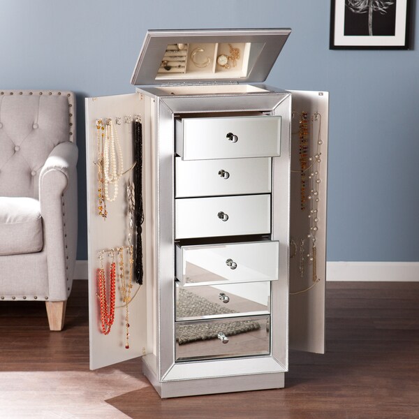 Shop Harper Blvd Jarvis Silver Jewelry Armoire - 38.75