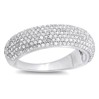 elora 18k gold 1ct tdw round diamond anniversary wedding band ring - Engagement Rings With Wedding Bands elora 18k gold 1ct tdw round diamond anniversary wedding band ring - Engagement Rings With Wedding Bands