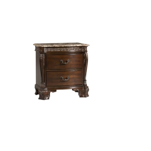 Shop Picket House Furnishings Victoria Marble Top Nightstand Free