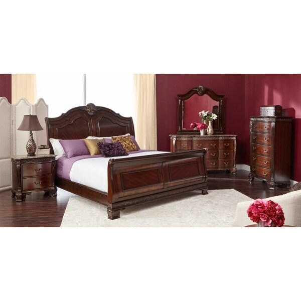 Shop Picket House Furnishings Victoria Queen Sleigh Bed Free Shipping Today Overstock 11844219