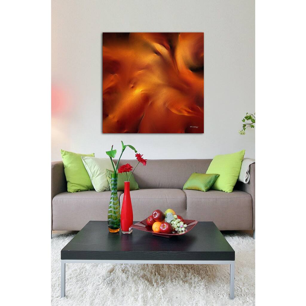 Mark Lawrence 'My Soul Is Delivered. Isaiah 38:17' Giclee Stretched Canvas Wall Art