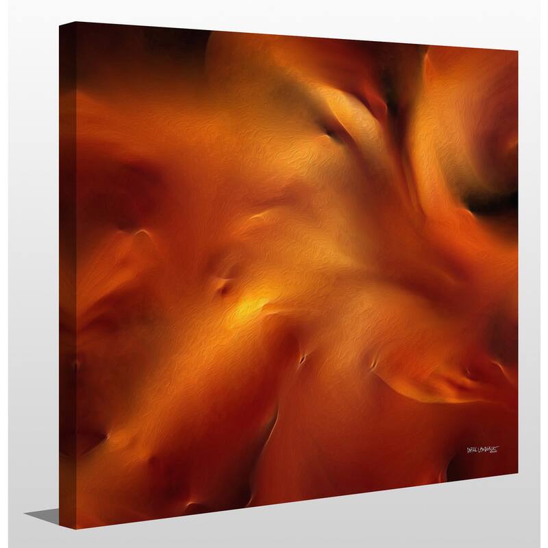 Mark Lawrence 'My Soul Is Delivered. Isaiah 38:17' Giclee Stretched Canvas Wall Art