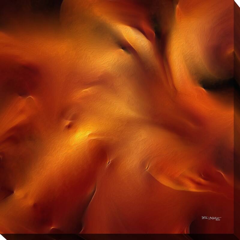 Mark Lawrence 'My Soul Is Delivered. Isaiah 38:17' Giclee Stretched Canvas Wall Art