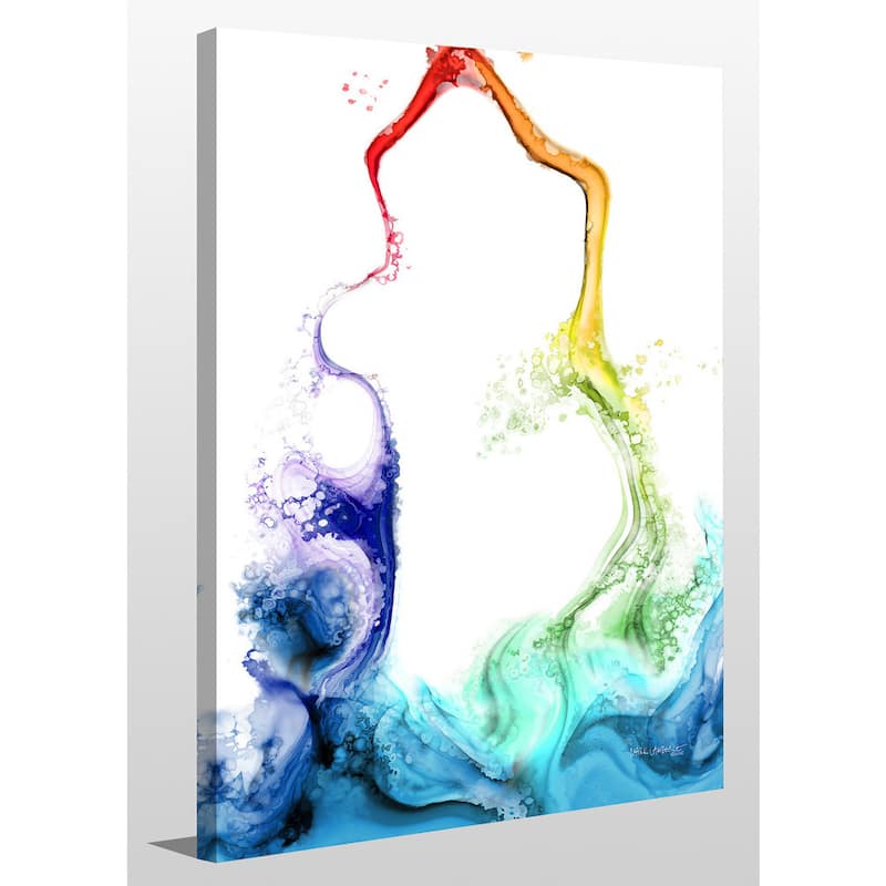Mark Lawrence 'Fountain Of The Water Of Life. Revelation 21:6' Giclee Stretched Canvas Wall Art