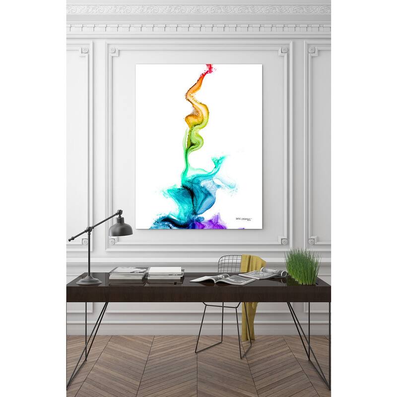 Mark Lawrence 'Never Thirst. John 4:14' Giclee Stretched Canvas Wall Art - 24 Inches X 36 Inches X 1.5 Inches
