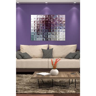 Mark Lawrence 'Tile Art #7, 2015.' Giclee Stretched Canvas Wall Art
