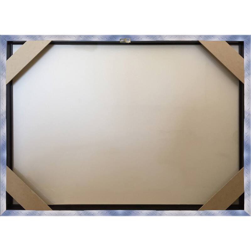 Mark Lawrence 'Circles & Squares 15.' Giclee Stretched Canvas Wall Art