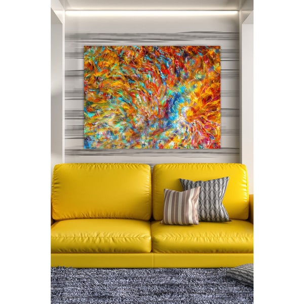 The Curated Nomad Mark Lawrence 'You Shall Reign Glorious. Isaiah 24:23' Giclee Stretched Canvas Wall Art