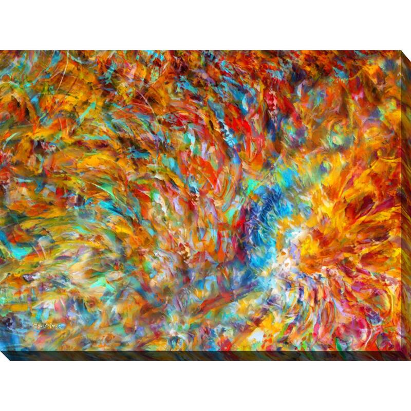 The Curated Nomad Mark Lawrence 'You Shall Reign Glorious. Isaiah 24:23' Giclee Stretched Canvas Wall Art