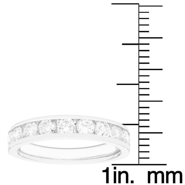 Boston Bay Diamonds 14k White Gold 1ct TDW Diamond Anniversary Band