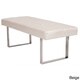 preview thumbnail 2 of 11, Chic Home Wayne Square-leg Bench Beige Croc