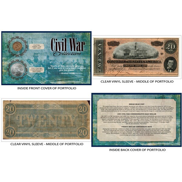 American Coin Treasures Civil War Coin and Currency Collection