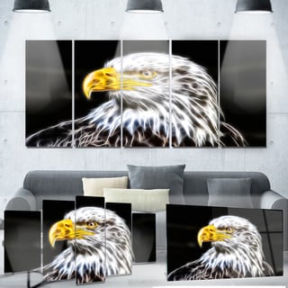 Linton Arts Cast Iron Bald Eagle Wall Sculpture - 13.38" Black, Outdoor/Indior Metal Wall Art