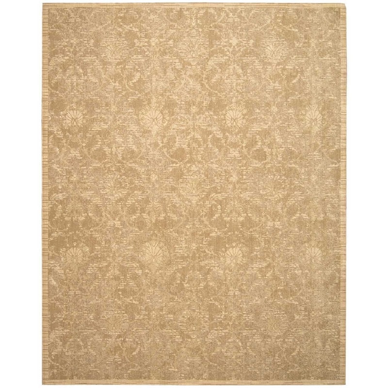 Nourison Silk Elements Area Rug - 2'3" x 3' - Beige - Runner/Rectangle