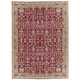 preview thumbnail 20 of 27, Nourison Nourmak Traditional Border Area Rug 8' 10" x 11' 10" - Burgundy - Runner/Rectangle