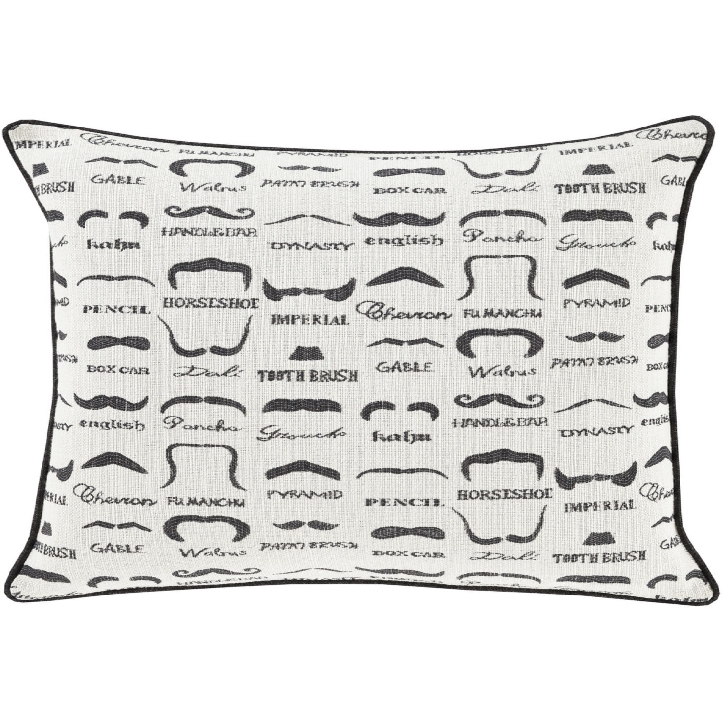 Decorative Padstow Poly or Feather Down Filled Throw Pillow (13 x 19)