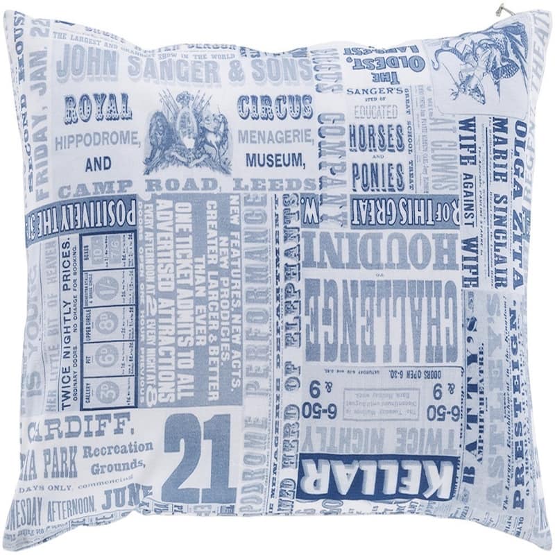 Decorative Mile 20-inch Poly or Feather Down Filled Throw Pillow