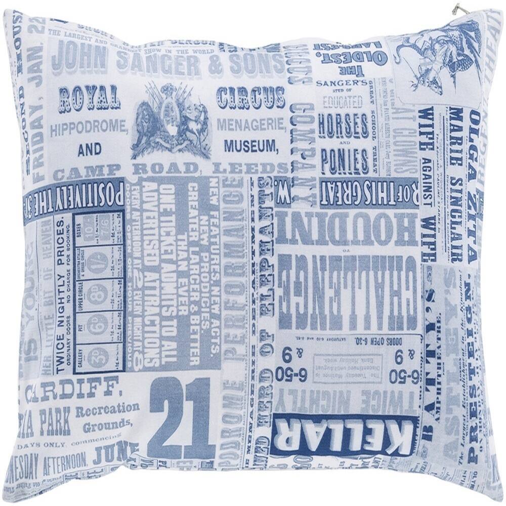 Decorative Mile 20-inch Poly or Feather Down Filled Throw Pillow