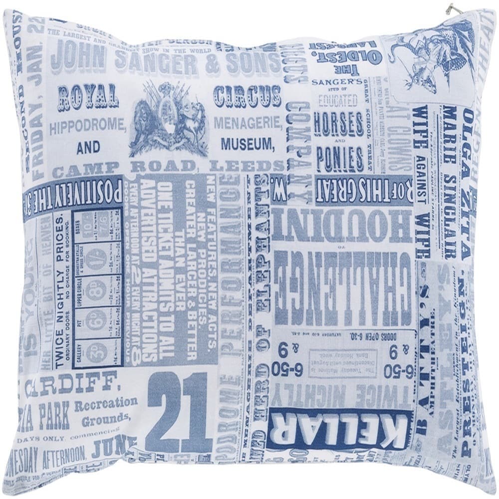 Decorative Mile 20-inch Poly or Feather Down Filled Throw Pillow