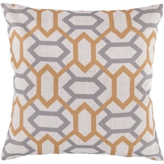 Decorative St.Mawes 22-inch Trellis Throw Pillow Cover