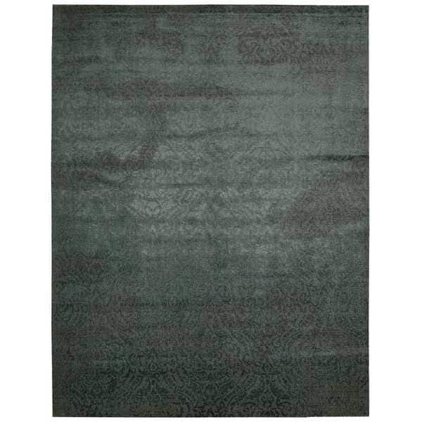 slide 2 of 12, Nourison Nightfall NGT04 Area Rug 7' 9" x 9' 9" - Green - Rectangle