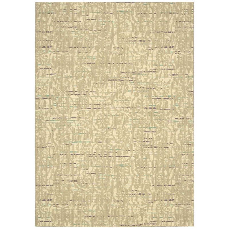 Nourison Nepal NEP11 Area Rug - 5'3" x 7'5" - Beige - Runner/Rectangle