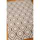 preview thumbnail 6 of 22, Nourison Glistening Nights Modern Geometric Trellis Area Rug