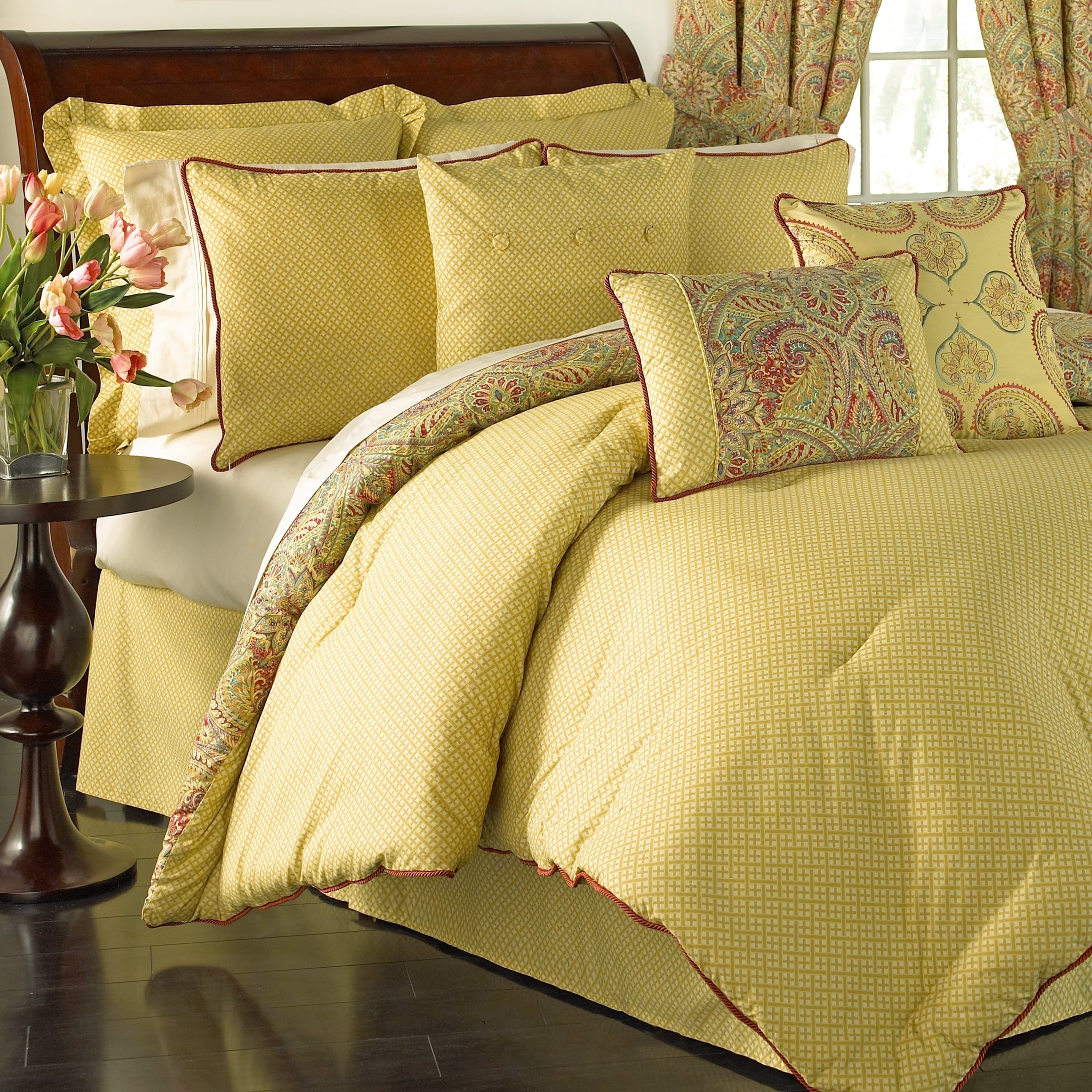Waverly Swept Away Paisley Comforter Set eBay