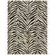 preview thumbnail 14 of 20, Nourison Ma04 Zambiana MA401 Area Rug 5' 3" x 7' 4" - Black/White - Rectangle