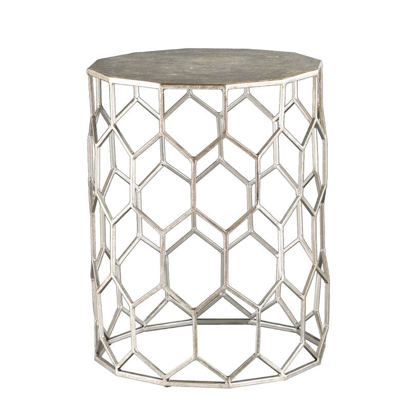 SEI Furniture Christopher Metal Side Table