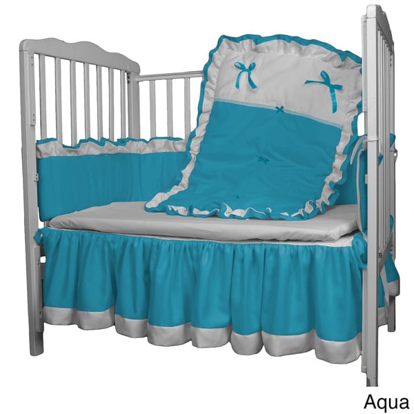 Mint BabyDoll Regal Cradle Bedding Set