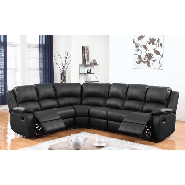 Shop Classic Oversize And Overstuffed Corner Bonded Leather