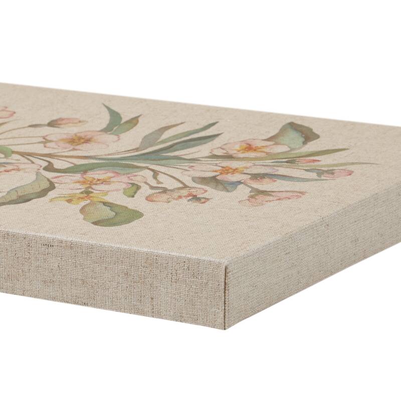 Madison Park Linen Botanicals Illustration 3-piece Canvas Wall Art Set - Multi