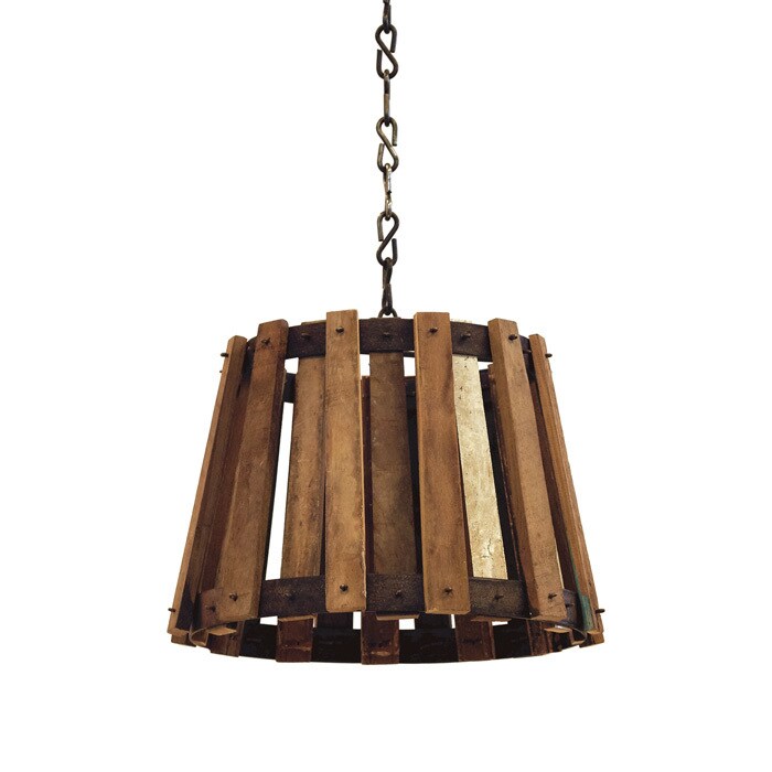 Pallet Chandelier (Hip Vintage Crate Fixture) - Chandeliers For Bedrooms by Overstock.com