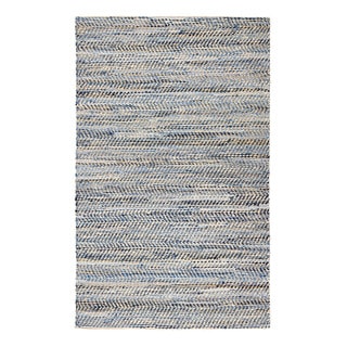 Jani Oki Denim/Jute Hand-loomed Rug (8' x 10') - 8' x 10