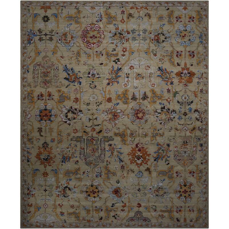 Nourison Timeless Area Rug - 8' 6" x 11' 6" - Beige - Rectangle