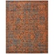 preview thumbnail 11 of 10, Nourison Timeless Area Rug 9'9" x 13' - Orange/Blue