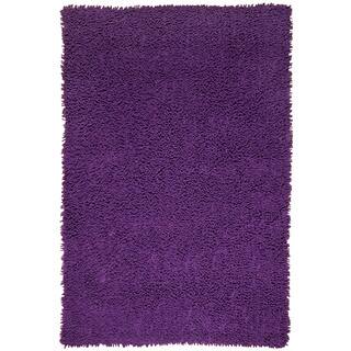 Purple Accent Rugs For Less Purple Adelic Chenille Twist Rug 1 9 X
