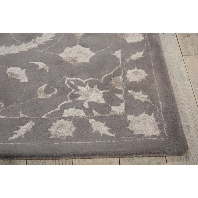 Nourison Symphony Hand-tufted Shimmering Floral Area Rug