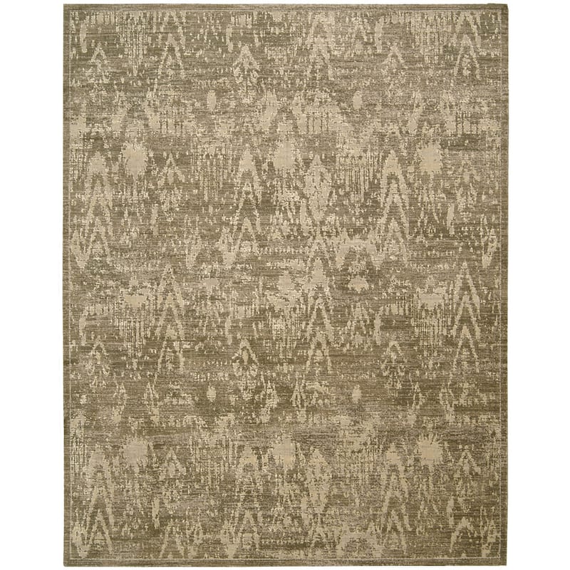 Nourison Silken Allure SLK17 Area Rug - 8'6" x 11'6" - Brown - Runner/Rectangle