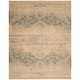 preview thumbnail 10 of 12, Nourison Silk Elements Area Rug 5'6" x 8' - Beige - Runner/Rectangle
